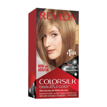 Revlon Colorsilk Beautiful Color – 61 Light Blonde – Ammonia-Free - ANNS BEAUTY SUPPLY